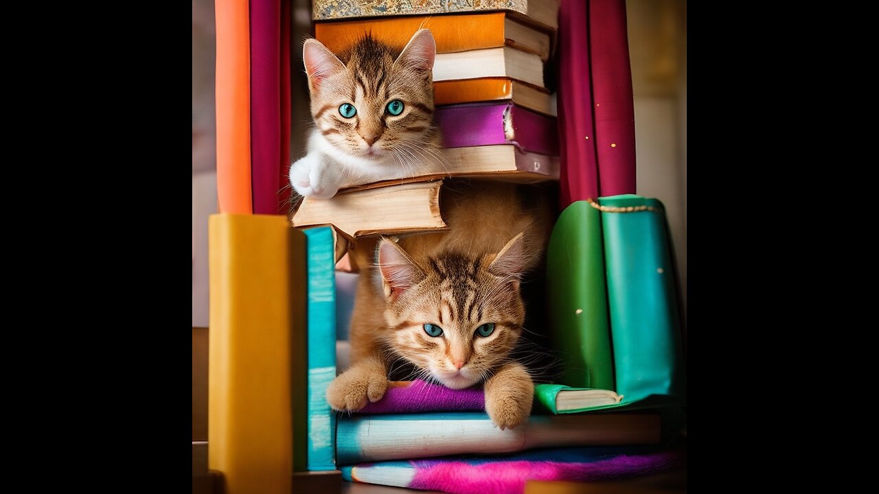 Playful kittens discovering the world in the most entertaining ways