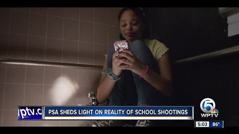 PSA sheds light on reality of school shootings