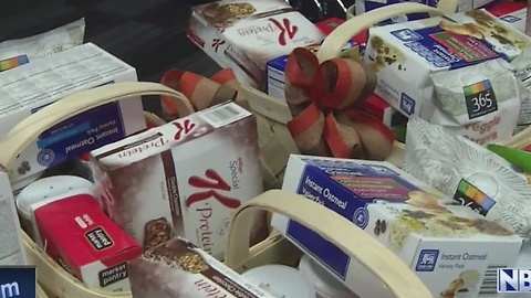 Badges Giving Baskets