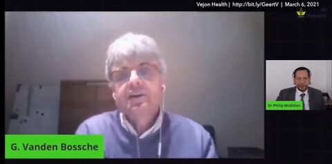 Geert Vanden Bossche - Discusses Vaccine - former Pgm Dir Bill Gates Foundation Vaccines