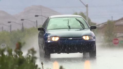 Rain expected next 3 days for Las Vegas valley