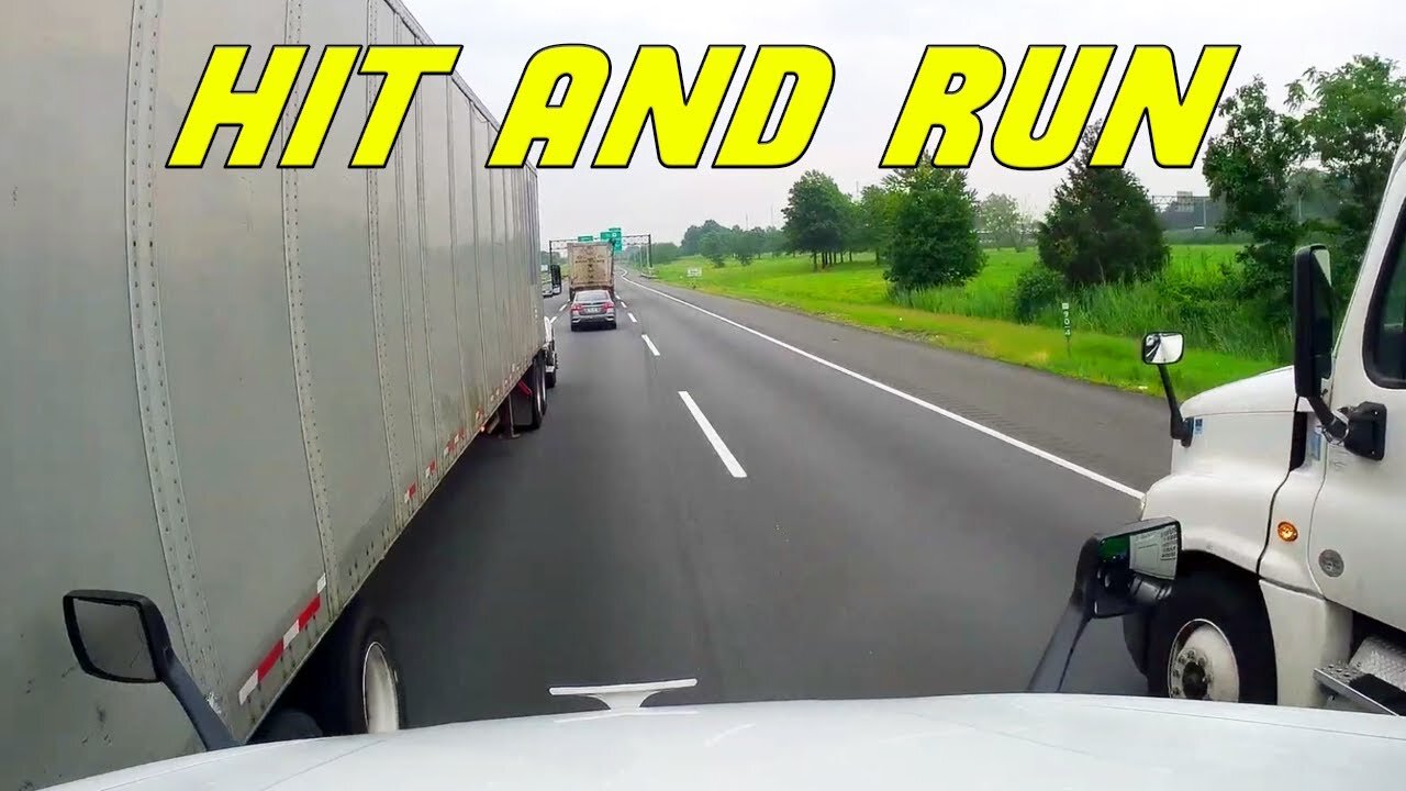 A Day in The Life of an American Truck Driver - Road Rage, Brake Check, Car Crash, Instant Karma USA