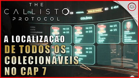 Callisto Protocol, A localização de todos os colecionáveis no Cap 7 | Super dica