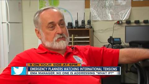 Emergency planners watch intensifying North Korean tension