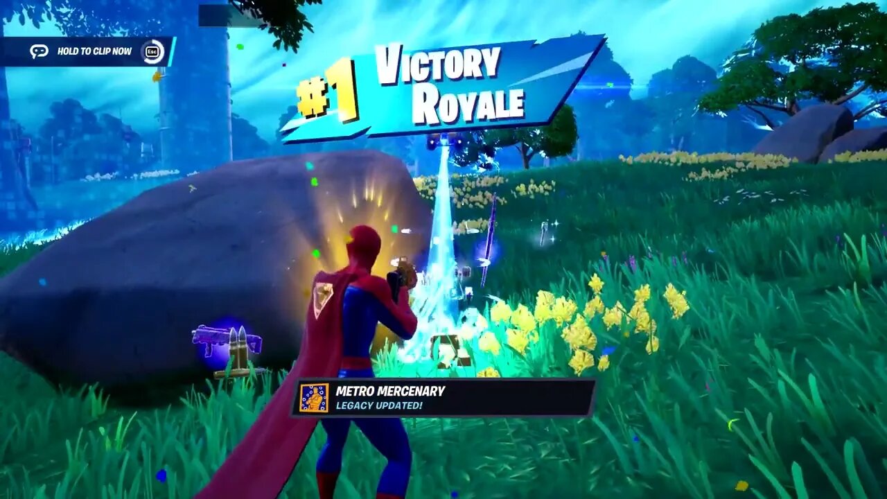 Fortnite win!