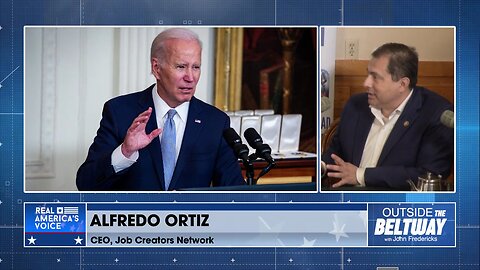 Alfredo Ortiz: Biden Should Take Credit For What's Going To Be A Disastrous Economy