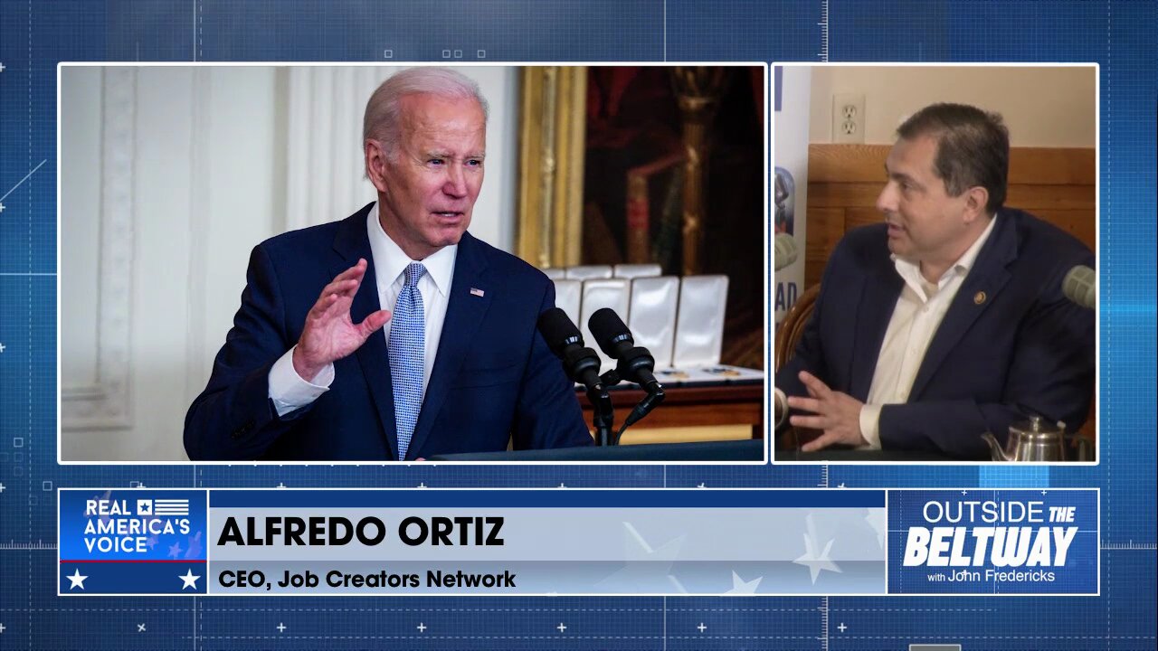 Alfredo Ortiz: Biden Should Take Credit For What's Going To Be A Disastrous Economy