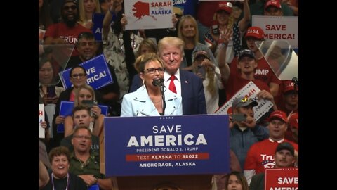 Sarah Palin at Save America Rally in Anchorage, AK - 7/9/2022