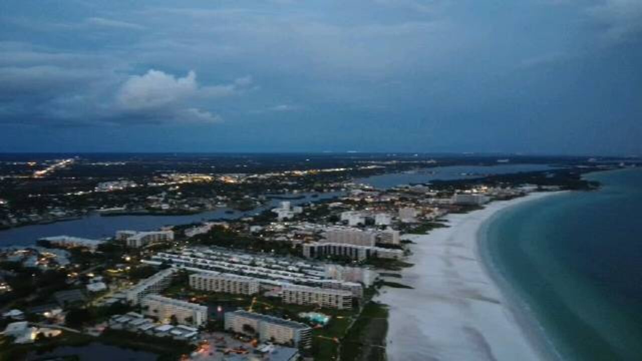 Siesta Key, drone footage dji