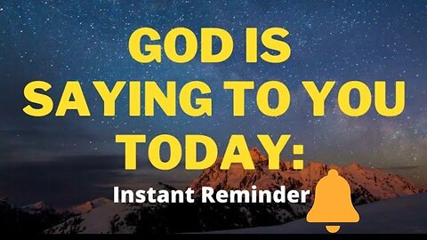 🌈👇GOD'S MESSAGE FOR YOU TODAY ! WHEN GOD SAYS YOU WAIT 👇