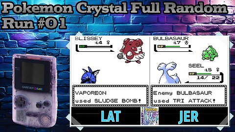 Pokemon Crystal Full Random Run #01 (Let's Play)