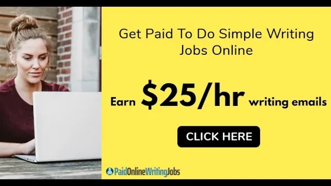 Paid Online Writing Jobs - Get Paid To Do Simple Writing Jobs Online