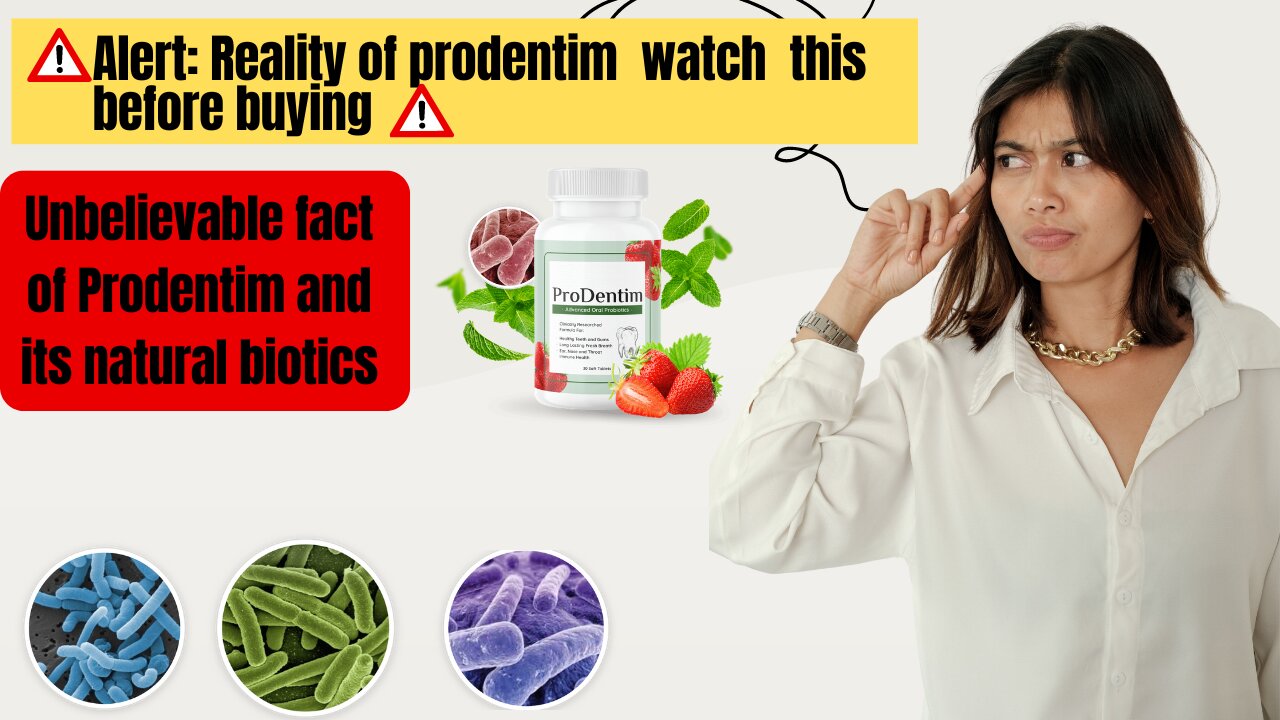 Prodentim ( Dental Health as Dental Doctor) with natural biotic