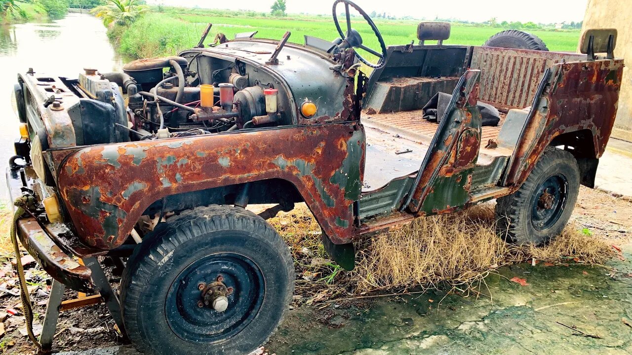 Restoration of ancient cars UAZ 469 | Restore of the drive system UAZ 469 vehicle