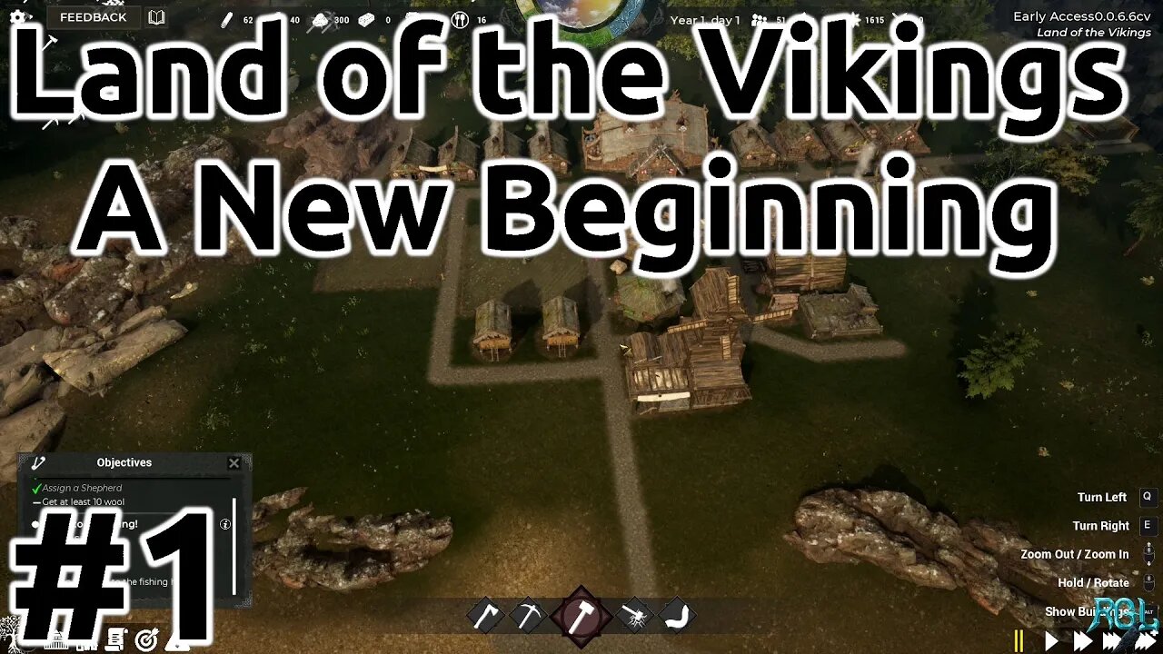 Land of the Vikings - A New Beginning - EP1 - Gameplay/Longplay