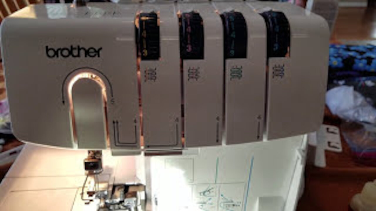 Oiling my Brother DZ1234 Serger BEFORE First Use