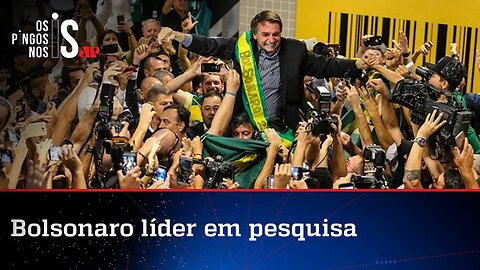 Bolsonaro aparece à frente de Lula em pesquisa eleitoral espontânea