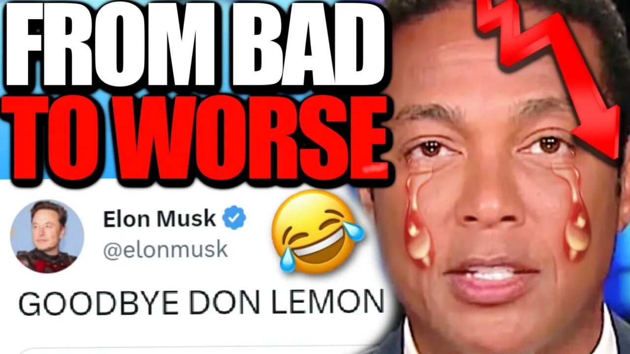 Things Just Got WORSE For Don Lemon in CRAZY TWIST! Insane Woke BACKLASH!