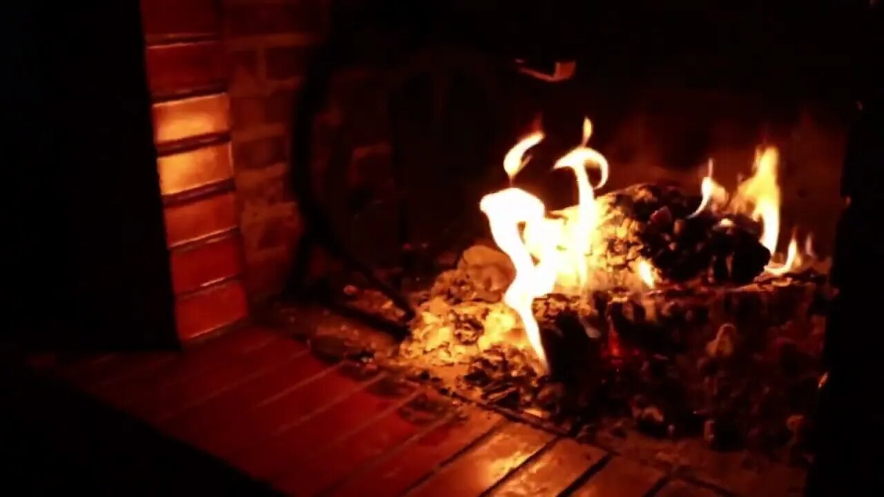 feu de Cheminée Ambiance relaxante pour se reposer,étudier et dormir