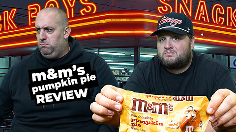 Pumpkin Pie M&M's Review | Snack Boys Ep. 37