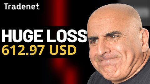 A TERRIBLE LOSING TRADE IN DISNEY... (DAY TRADING)