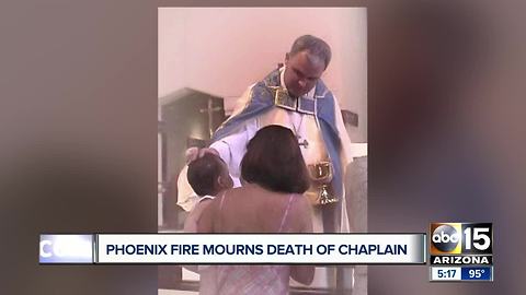 Phoenix Fire Department chaplain dies