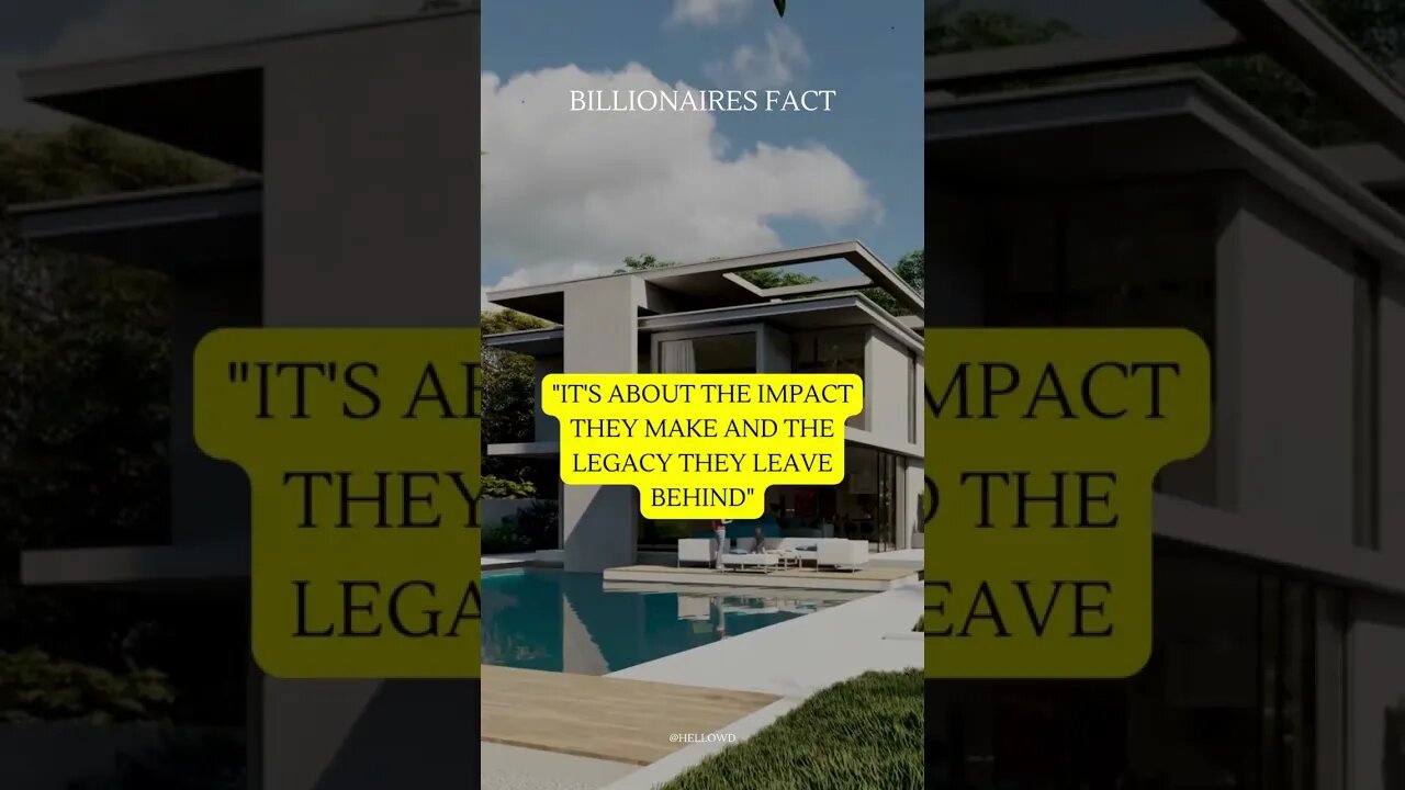 Billionaires Fact #17 Hellowd #shorts #goals #Luxurylifestyle 18