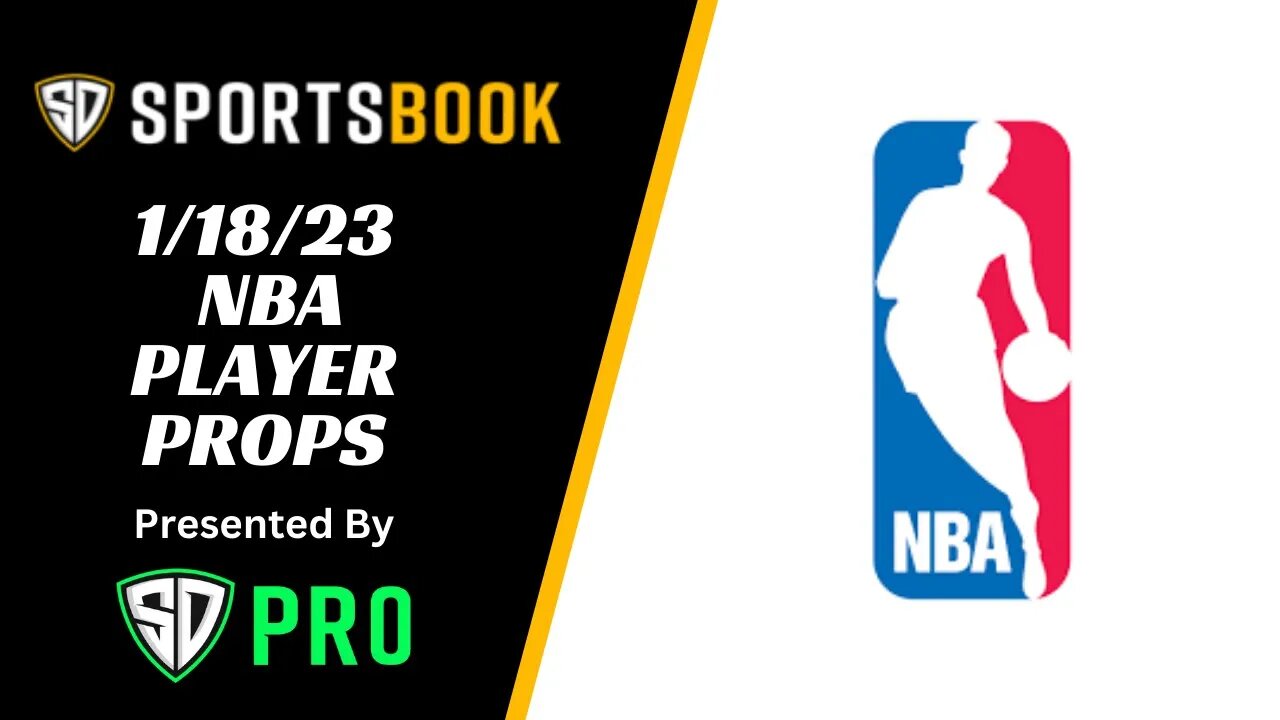 SuperDraft Sportsbook NBA Player Props 1/18/23