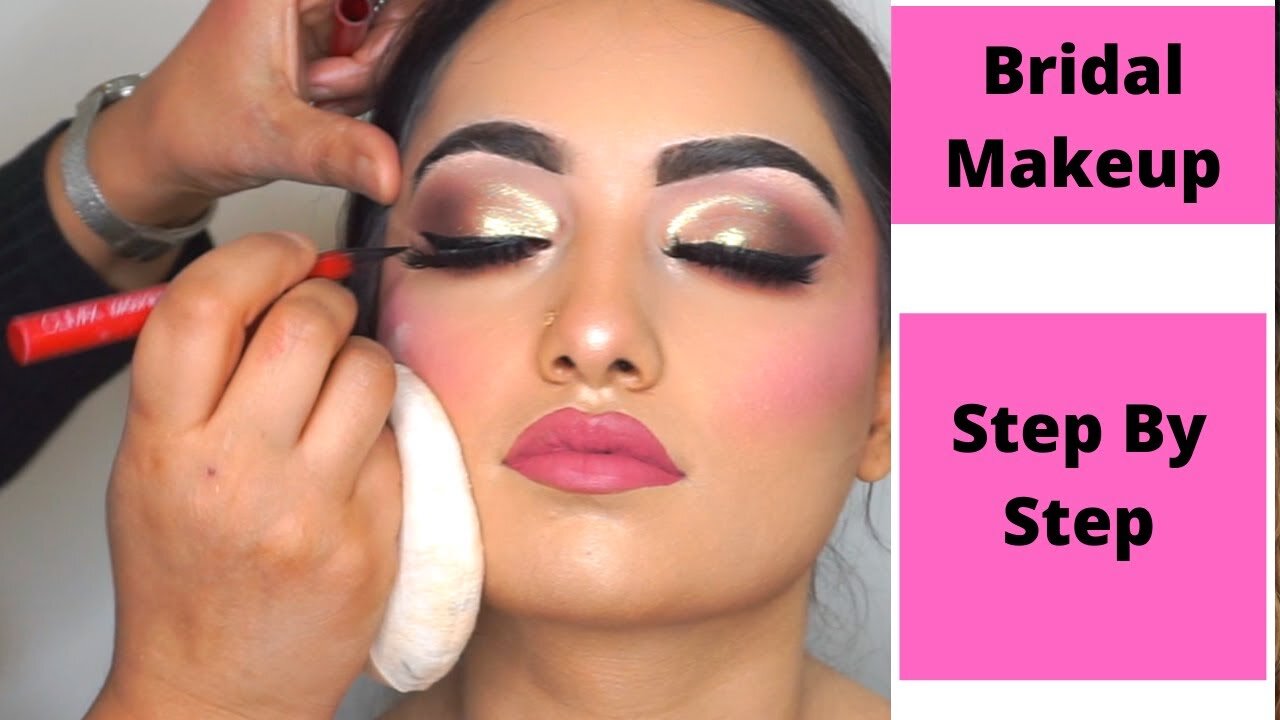 Baraat MakeUp Tutorial | Easy Step By Step | Long Lasting Base | Kashees Pigment | Beginners