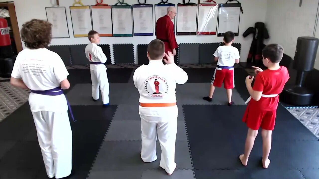 TCK 91923 4,5pm Kids Christian Karate Classes
