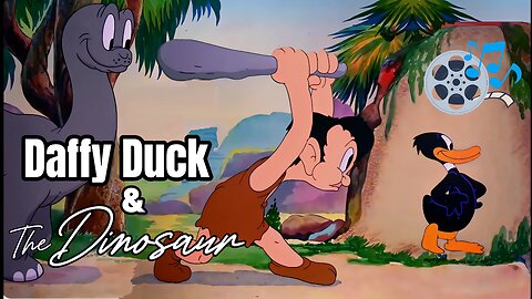 Daffy Duck and the Dinosaur - 1939 (4K) | Merrie Melodies
