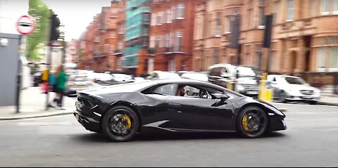 WHOA! NEVER DRIVE A LAMBORGHINI IN LONDON!