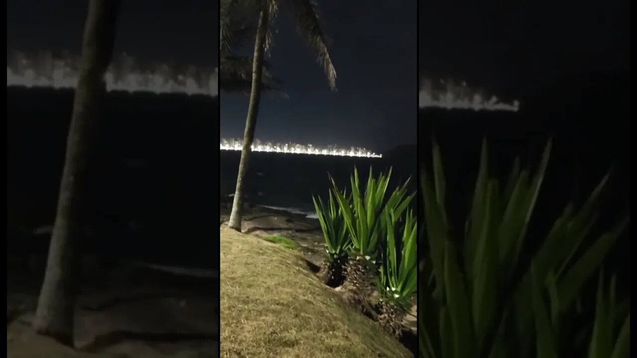 Noite de lua cheia em Guarapari