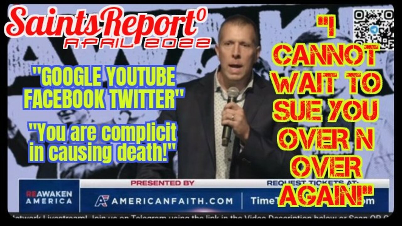 ⚫V991. ⚖🔴Thomas Renz (WTP) IS SUING BIG TECH