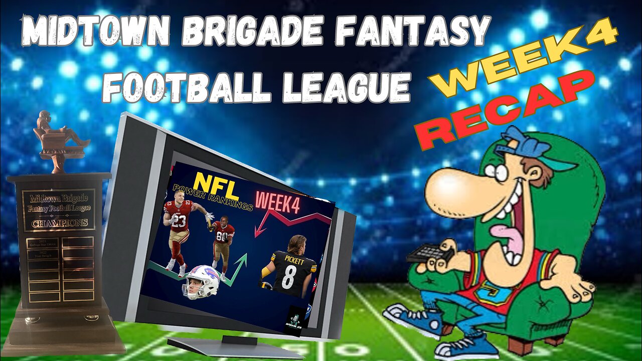 The Midtown-Brigade Fantasy Football League Week 4 Team Match ups Recap