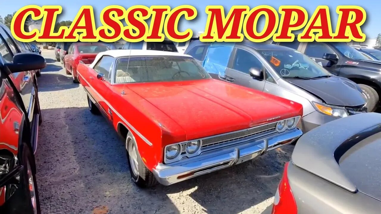 RARE PLYMOUTH AT AUCTION CHEAP COPART WALK AROUND