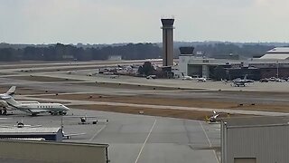 Small plane crash lands at DeKalb-Peachtree Airport #viral Like 👍 and Subscribe