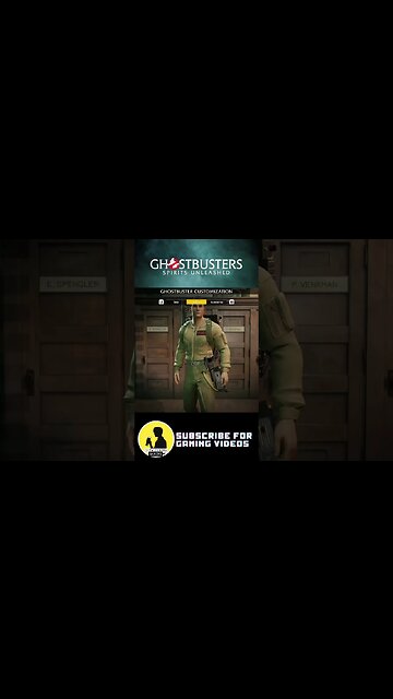 GHOSTBUSTERS SPIRITS UNLEASHED, character creation #ghostbusters #gameintro #xbox #videogames