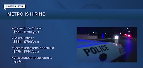 Las Vegas police hiring currently