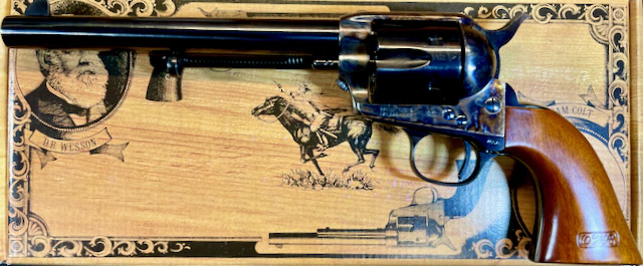 My new Cimarron/Uberti SAA 7th Cavalry edition revolver