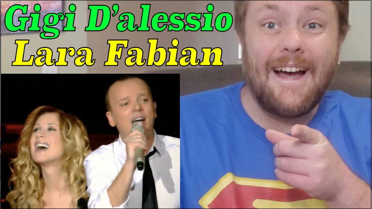 "Music Mommy!" Lara Fabian & Gigi D'elessio - Un Cuore Malato Reaction!