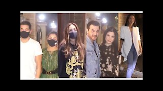 Malaika Arora, Sanjay Kapoor With Maheep, Akansha Ranjan & Amrita Arora At Bunty Sakdeh&rsquo