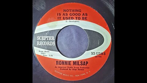 Ronnie Milsap - Nothing is As Good As It Used to Be