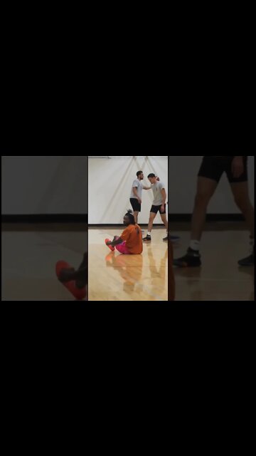 He CROSSED The Defender Out of the camera frame..