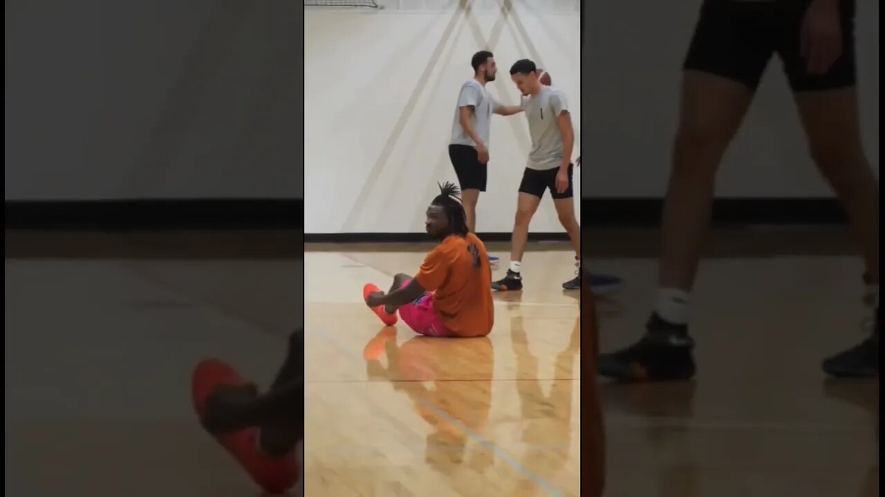 He CROSSED The Defender Out of the camera frame..