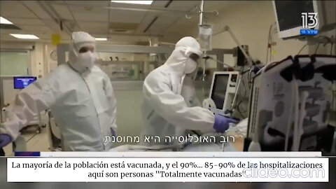 El 95% de los pacientes graves están vacunados - Israel