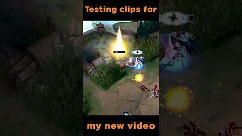Testing out an edit for a Rengo montage