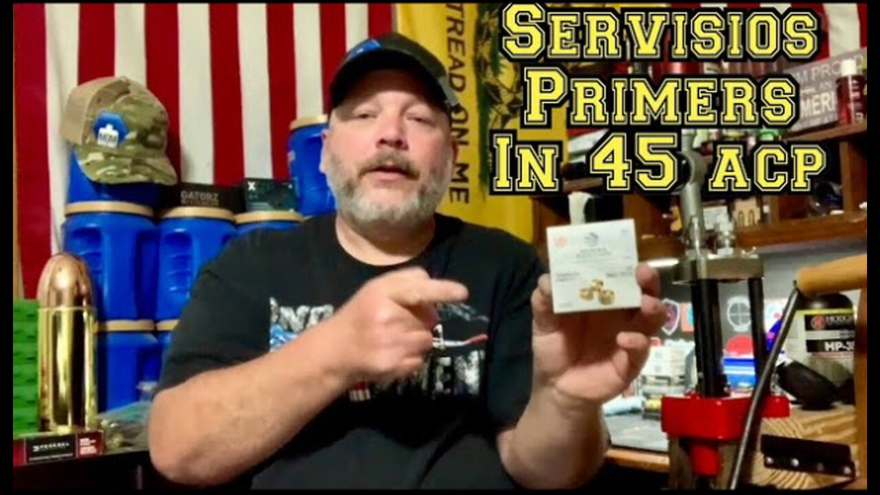 Reloading 45acp with Servicios Primers on the Lee Classic Turret Press