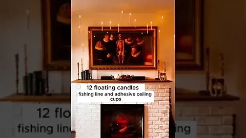 Let’s make magic together#halloween #halloweendecor #floatingcandles #harrypotter