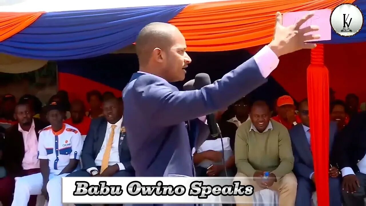 "Ruto Wachana Na Baba!!! Baba Si Rika Yako." See How Angry Babu Owino Lectures Pres. William Ruto